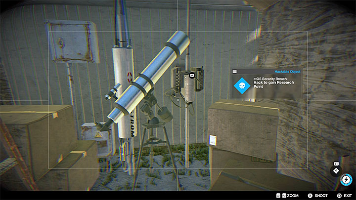 This point is located inside a garage found at the back of one of the houses - Research points - locations 62-112 - Collectibles - Watch Dogs 2 Game Guide