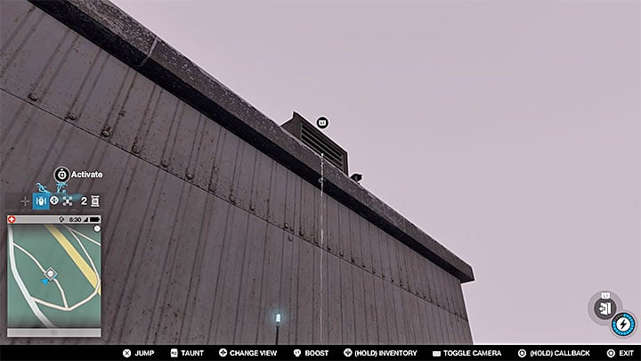 This point is located in restricted area - you can get there with jumper - Research points - locations 62-112 - Collectibles - Watch Dogs 2 Game Guide