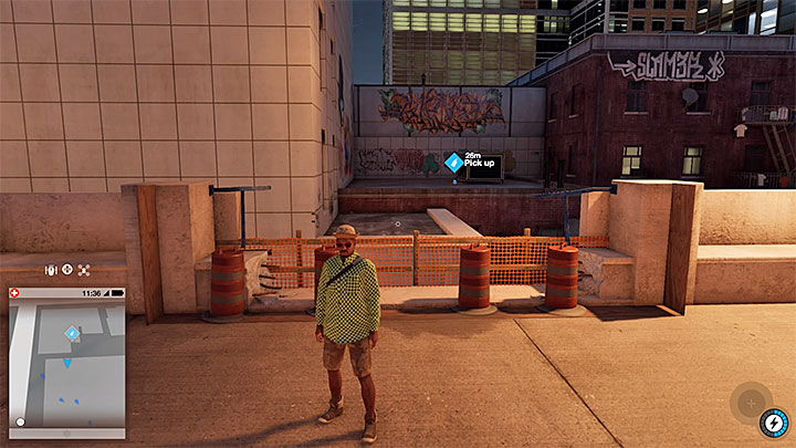 This paint job is located on a seemingly unreachable roof of a building - Paint jobs, clothing and unique vehicles - Collectibles - Watch Dogs 2 Game Guide