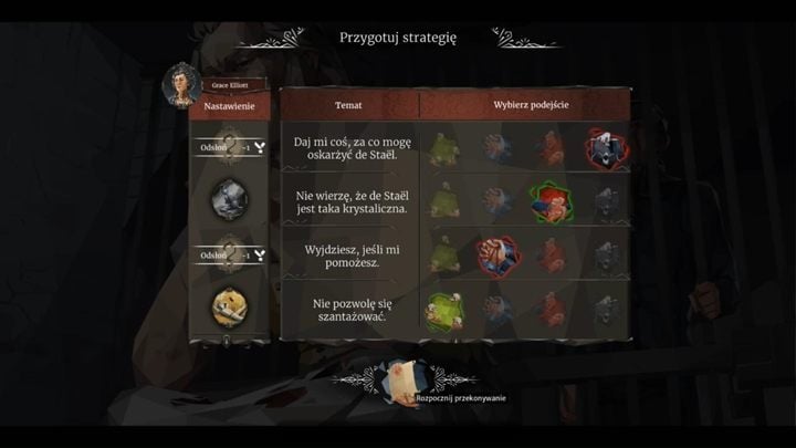 Once the trial is over, negotiations with Grace Elliott will start - Day 4 - Claudine Sessier, midwife - Act 3 - Fraternité - We. The Revolution Guide