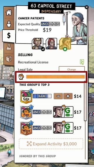 Apart from you, there will be a competition in each location - How to earn cash fast in Weedcraft Inc? - FAQ - Weedcraft Inc Guide