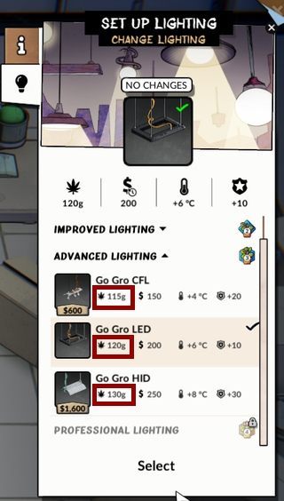 New elements of equipment, you will unlock along with the completion of sequential tasks - How to get more goods in Weedcraft Inc? - FAQ - Weedcraft Inc Guide
