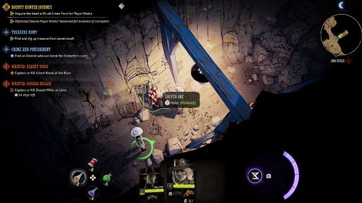 To mine metal ore in Weird West, you need a pickaxe - it can be purchased from shopkeepers in towns - Weird West: Metal ores - where to get them from? - FAQ - Weird West Guide