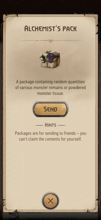 1 - Witcher Monster Slayer: Gifts - how to send? - Witcher Monster Slayer: Friends - Witcher Monster Slayer Guide