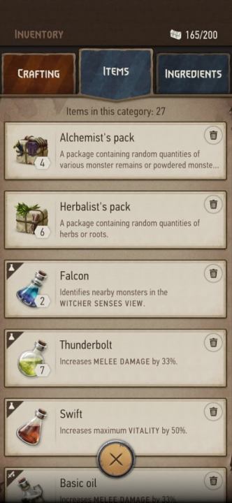 Then select the gift, click on it and select the "send" option - Witcher Monster Slayer: Gifts - how to send? - Witcher Monster Slayer: Friends - Witcher Monster Slayer Guide