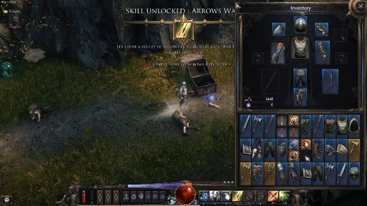 Place the skill in the bar at the bottom of the screen - Active skills in Wolcen - Skills, character development - Wolcen Lords of Mayhem Guide