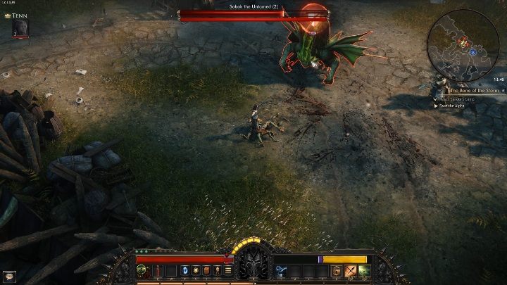 Use these moments to weaken the enemy - Sobok the Untamed | Bosses in Wolcen - Bosses - Wolcen Lords of Mayhem Guide