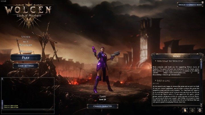 Due to the aforementioned problems, the developers were forced to shut down the servers - Why Wolcens servers dont work? - FAQ - Wolcen Lords of Mayhem Guide
