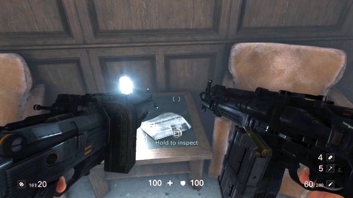 Readable #115. - Rescue Horton | Collectibles and secrets - Chapter 7 - New Orleans - Wolfenstein II: The New Colossus Game Guide