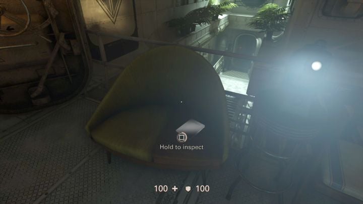 The only writing in this level. - Lost at sea | Venus | Collectibles and secrets - Chapter 9 - Lost at sea - Wolfenstein II: The New Colossus Game Guide