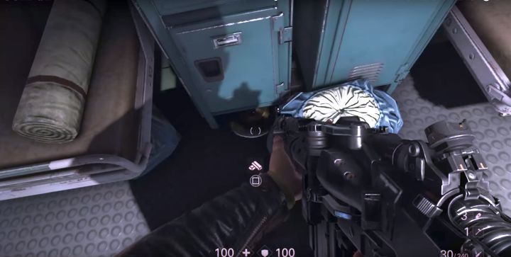 Golden Item #24. - Roswell Underground District | Collectibles in Ubercommander Missions - Collectibles in Ubercommander Missions - Wolfenstein II: The New Colossus Game Guide