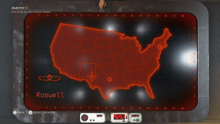 Afterwards, you will be able to select the mission on the map. - Enigma codes | Collectibles - Collectibles - Wolfenstein II: The New Colossus Game Guide