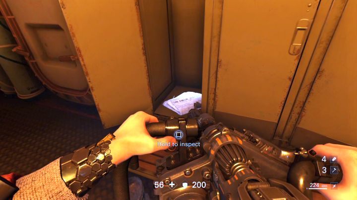 Text #52. - Eva s Hammer and Section F revisited | Old secrets | Collectibles - Chapter 3 - Old secrets - Wolfenstein II: The New Colossus Game Guide