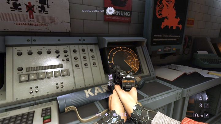 The map of this location. - Underground Train Station - Secrets and collectibles - Chapter 4 - Roswell - Wolfenstein II: The New Colossus Game Guide