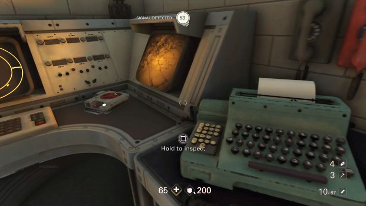 Another item that you can collect in the second control room. - Underground Train Station - Secrets and collectibles - Chapter 4 - Roswell - Wolfenstein II: The New Colossus Game Guide
