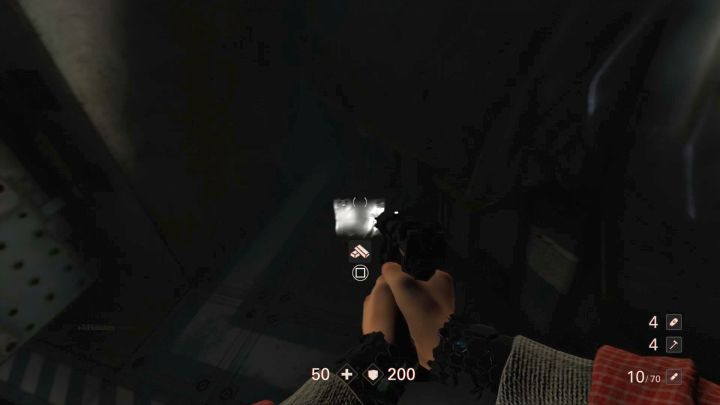 Another gold and the last collectible in this location. - Underground Train Station - Secrets and collectibles - Chapter 4 - Roswell - Wolfenstein II: The New Colossus Game Guide