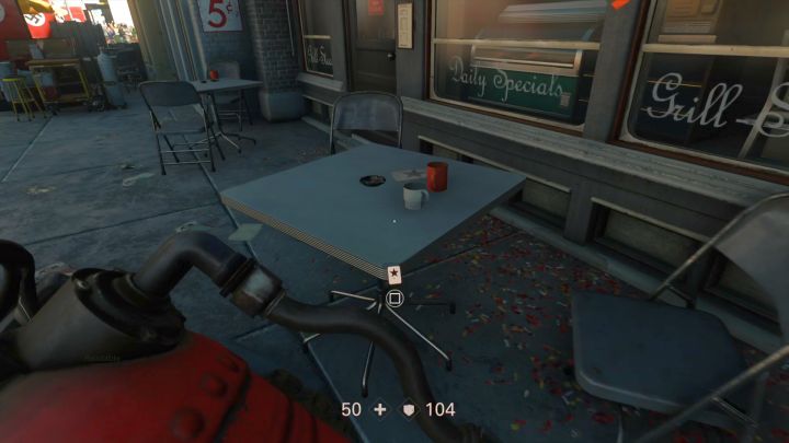 Starcard #25. - Roswell City - Secrets and collectibles - Chapter 4 - Roswell - Wolfenstein II: The New Colossus Game Guide