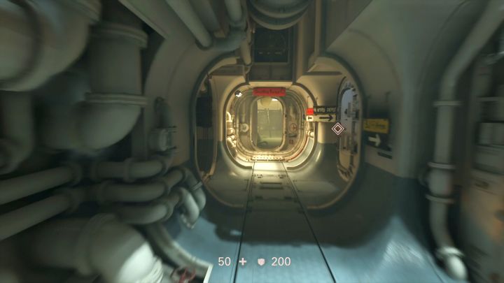 Going through the hatch ends the mission. - Reunion Walkthrough - Mission 1 - Reunion - Chapter 1 - Reunion - Wolfenstein II: The New Colossus Game Guide