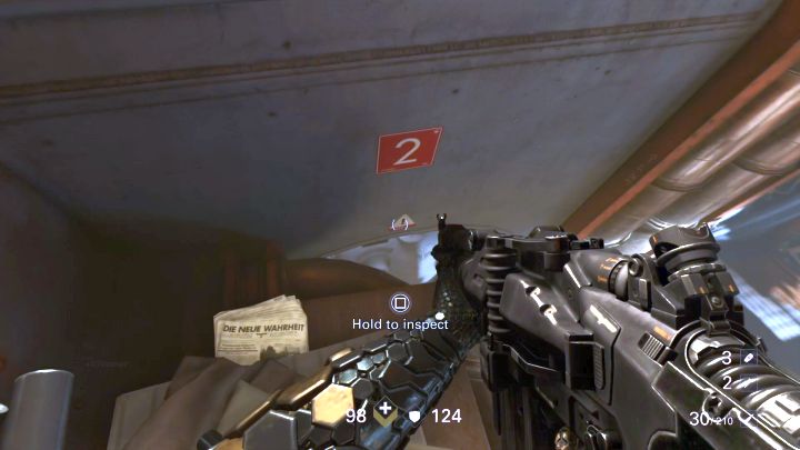 Readable #2. - Secrets in The Signal - Mission 1 - Reunion - Chapter 1 - Reunion - Wolfenstein II: The New Colossus Game Guide