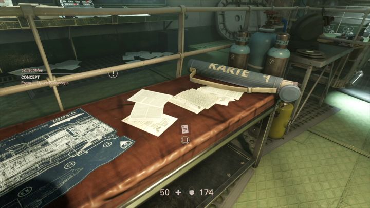 The map in Sets workshop. - Secrets in Reunion - Mission 1 - Reunion - Chapter 1 - Reunion - Wolfenstein II: The New Colossus Game Guide