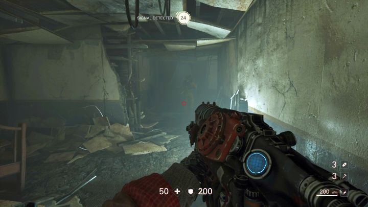 If possible, eliminate the enemy silently. - Midtown | Reunion | Walkthrough - Chapter 2 - Wolfenstein II: The New Colossus Game Guide