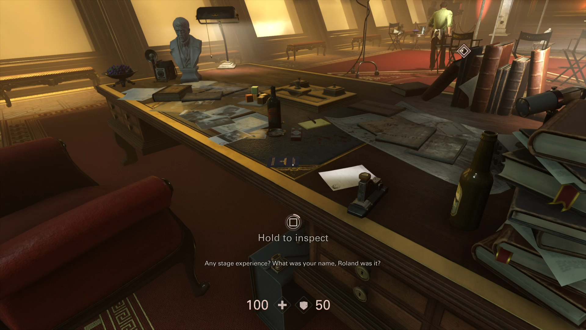 There are several collectibles located here. - Audition | Venus | Walkthrough - Chapter 8 - Venus - Wolfenstein II: The New Colossus Game Guide