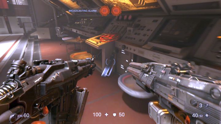 Dont forget to pick up the map of the location. - Audition | Venus | Walkthrough - Chapter 8 - Venus - Wolfenstein II: The New Colossus Game Guide