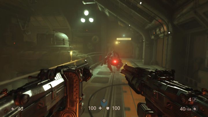 A new type of enemy you will encounter here - a Laserhund. - Surface | Venus | Walkthrough - Chapter 8 - Venus - Wolfenstein II: The New Colossus Game Guide