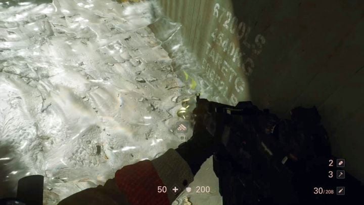 Gold #2 is in the container. - Downtown collectibles, gold and secrets | Wolfenstein II secrets - Chapter 2 - Manhattan - Wolfenstein II: The New Colossus Game Guide