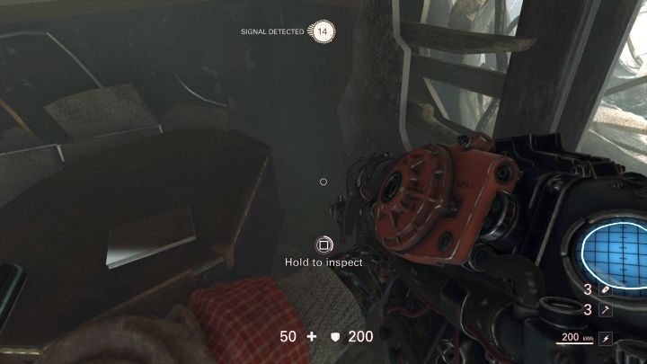 The text is on the table. - Midtown collectibles, gold and secrets | Wolfenstein II secrets - Chapter 2 - Manhattan - Wolfenstein II: The New Colossus Game Guide