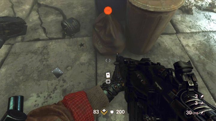 The fourteenth Star Card. - Midtown collectibles, gold and secrets | Wolfenstein II secrets - Chapter 2 - Manhattan - Wolfenstein II: The New Colossus Game Guide