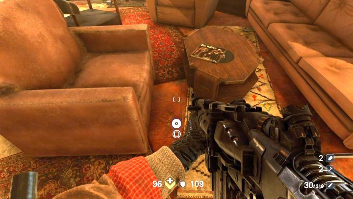 The Recording. - Midtown collectibles, gold and secrets | Wolfenstein II secrets - Chapter 2 - Manhattan - Wolfenstein II: The New Colossus Game Guide