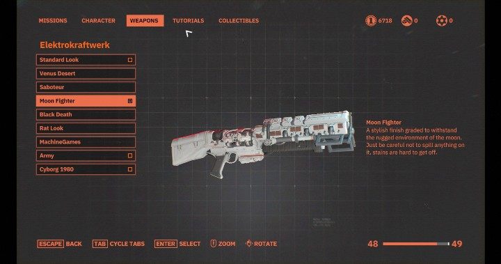 From the beginning of the game you will meet opponents with heavy weapons, but you will not be able to use them yourself - Weapons upgrades in Wolfenstein Youngblood - Basics - Wolfenstein Youngblood Guide