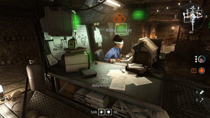 To start a daily or weekly mission, you must go to Abby - Daily and weekly quests in Wolfenstein Youngblood - Basics - Wolfenstein Youngblood Guide