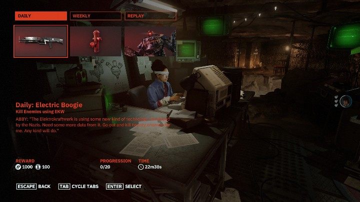 Daily missions are simple and enjoyable - Daily and weekly quests in Wolfenstein Youngblood - Basics - Wolfenstein Youngblood Guide