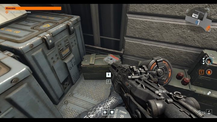 Near the weapons of mass destruction you may find several crates - Secrets and collectibles in Riverside | Wolfenstein Youngblood - Collectibles and secrets - Wolfenstein Youngblood Guide