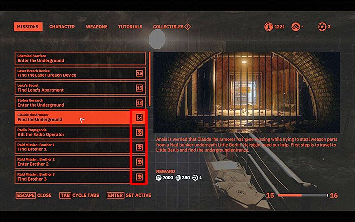 Skull icons for mission titles have the same meaning as for opponents - What do the skulls mean by the names of enemies and missions in Youngblood? - FAQ - Frequently Asked Questions - Wolfenstein Youngblood Guide