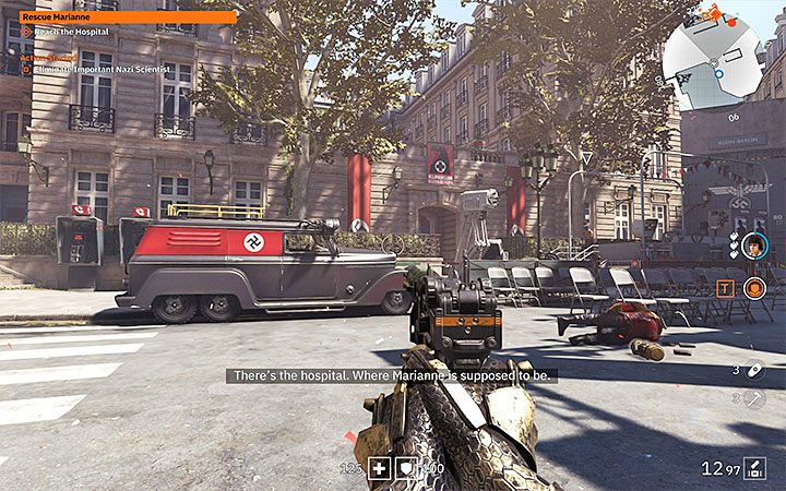 Whos commissioning the mission: Talk to Anais Fontaine at the catacombs - resistances hiding place - Rescue Marianne | Wolfenstein Youngblood Walkthrough - Side missions - Wolfenstein Youngblood Guide