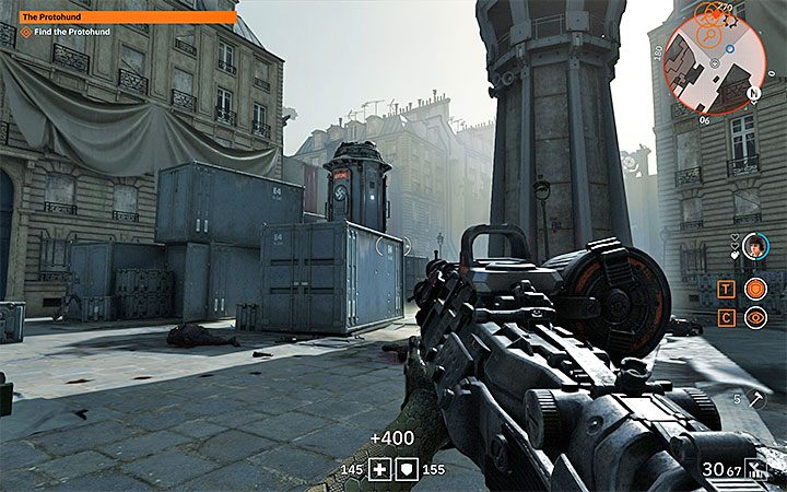 Whos commissioning the mission: Talk to Dimitri Fedorov at the catacombs - The Protohund | Wolfenstein Youngblood Walkthrough - Side missions - Wolfenstein Youngblood Guide