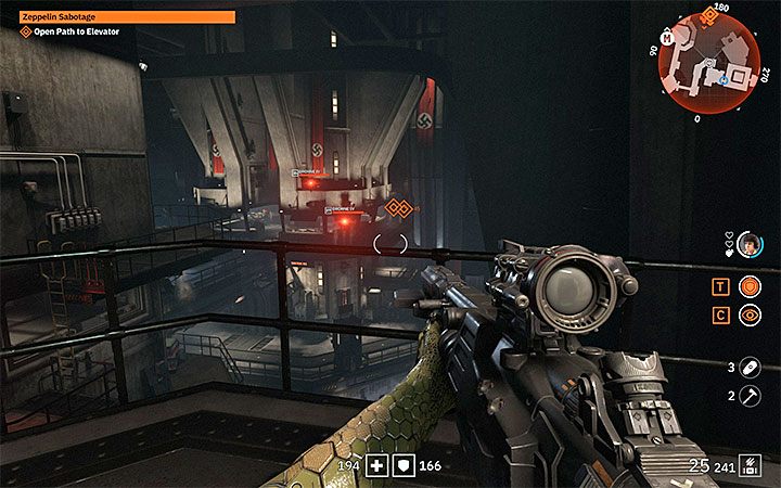 Whos commissioning the mission: Talk to Abby at a safe house in the catacombs - Zeppelin Sabotage | Wolfenstein Youngblood Walkthrough - Side missions - Wolfenstein Youngblood Guide