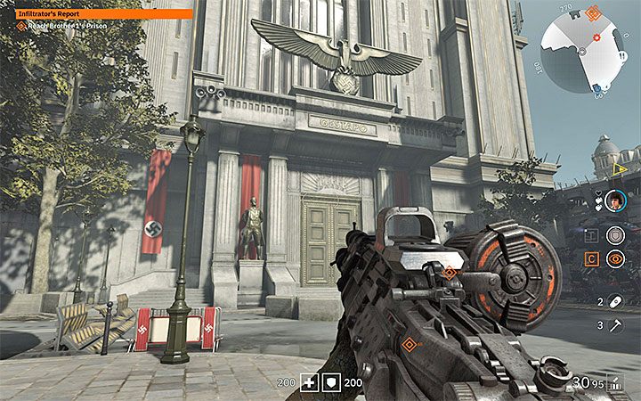 Whos commissioning the mission: Talk to Jemma Atwood in the hideout in the catacombs - Infiltrators Report | Wolfenstein Youngblood Walkthrough - Side missions - Wolfenstein Youngblood Guide