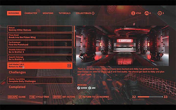 In order to unlock the Raid Mission: Lab X you must complete the three previous raids - Raid Mission Lab X | Wolfenstein Youngblood Walkthrough - Main story - Wolfenstein Youngblood Guide