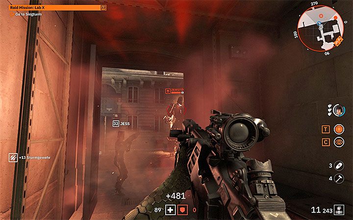 Move on and reach a place where each sister has to pull a big lever - Raid Mission Lab X | Wolfenstein Youngblood Walkthrough - Main story - Wolfenstein Youngblood Guide