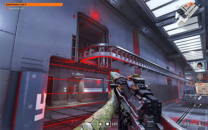 In the new part of the lab, youll start to meet your opponents - Raid Mission Lab X | Wolfenstein Youngblood Walkthrough - Main story - Wolfenstein Youngblood Guide