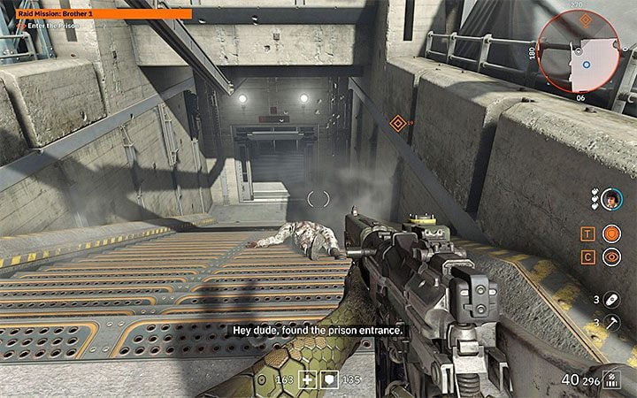 You need to break through the parking lot outside the prison building - Raid Mission: Brother 1 | Wolfenstein Youngblood Walkthrough - Main story - Wolfenstein Youngblood Guide