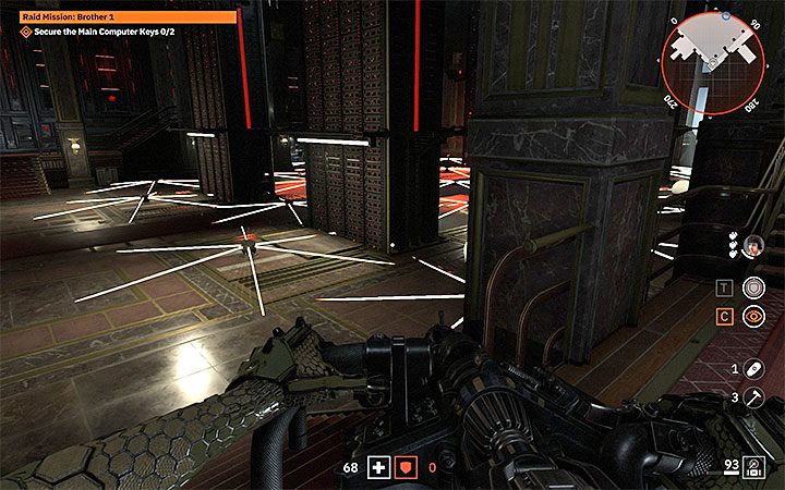 The most important difficulty of this battle are traps that emerge from the ground - Raid Mission: Brother 1 | Wolfenstein Youngblood Walkthrough - Main story - Wolfenstein Youngblood Guide