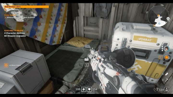 You will find the last cassette in a small wooden house - Secrets and collectibles in Detention Area | Wolfenstein Youngblood - Collectibles and secrets - Wolfenstein Youngblood Guide