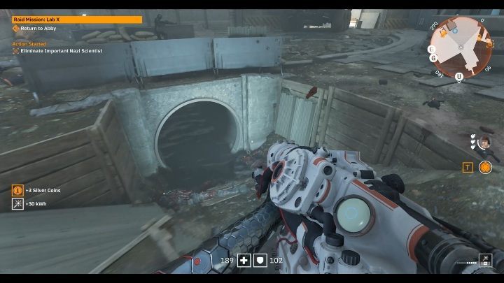 To get the last glasses, you need to get into the sewers - Secrets and collectibles in Detention Area | Wolfenstein Youngblood - Collectibles and secrets - Wolfenstein Youngblood Guide