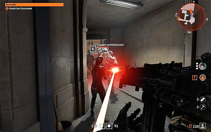 The problem concerns Heavy Weapons, which in most cases are used by the encountered Supersoldats (opponents in very large armor) - Why cant I pick up my gun in Wolfenstein Youngblood? - FAQ - Frequently Asked Questions - Wolfenstein Youngblood Guide