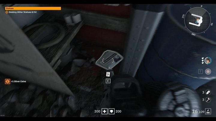 You will find a newspaper in the ruined portable toilet - Secrets and collectibles in Viktory Boulevard | Wolfenstein Youngblood - Collectibles and secrets - Wolfenstein Youngblood Guide